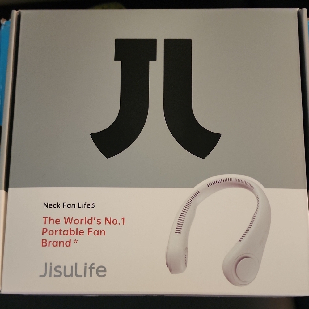 Jisulife Neck Fan Life3 Portable Neck Fan - White